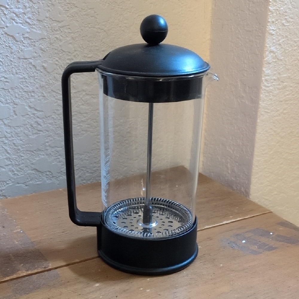 3 for$30: Black, Glass, French Press Coffee Maker